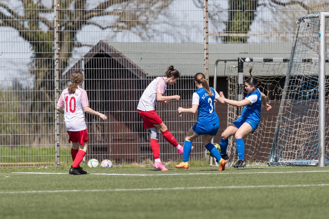 Bild 65 - wBJ SC Ellerau - Walddoerfer SV : Ergebnis: 1:8